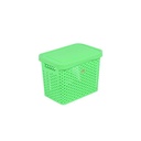 Shinpo 257 Keranjang Memory Dengan Tutup Plastik Basket Container Box