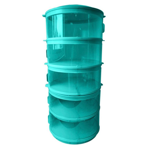 Technoplast Tudung Saji Tower Tingkat 5 Susun Food Storage Dish Keeper