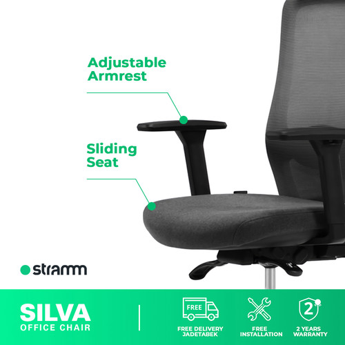 Kursi Kantor Ergonomis Stramm Silva II