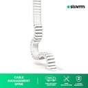 Magnetic Cable Management Spine for Stramm Standing Desk