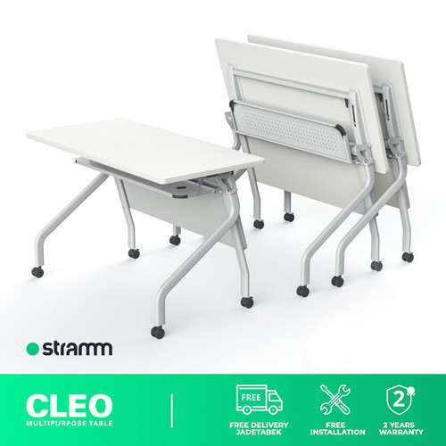 Meja Kerja Lipat Stramm Cleo Folding Table