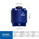 Penguin Toren Tandon Tangki Air Underground Tank TQ 300 3000 Liter