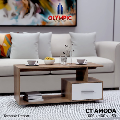 (CARGO) Olympic Coffee Table CT Amoda Meja Ruang Tamu Meja Kopi Teras