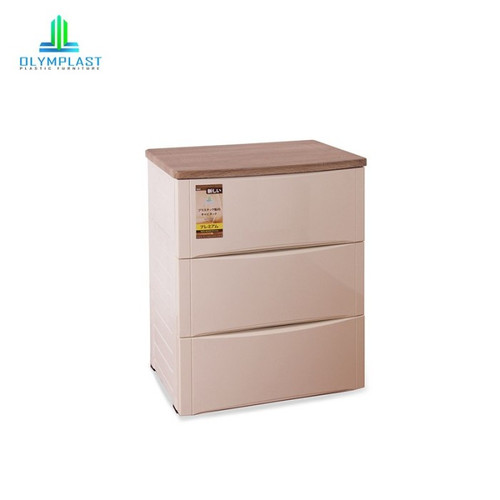 (CARGO) Olymplast ODC 03 M Lemari Laci Drawer Cabinet Susun 3 Modern