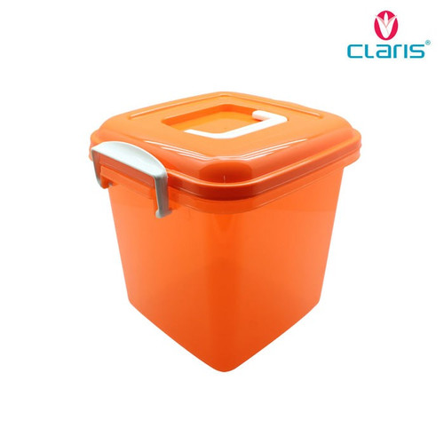 Claris 1058 Container Box Plastik Q-bic 43 Liter Handle Tutup