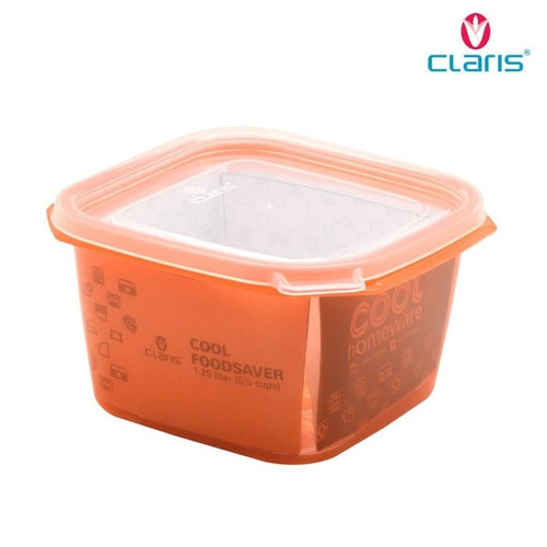 Claris 2728 SQ Food Saver Kotak Tempat Makan Lunch Box Plastik