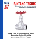 Globe Valve 3/4" inch Ductile Iron JIS 10K Kitz (10SJ)