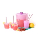 CPM Eskan Teko Air Yeppo Pitcher Set Dengan 5 Pcs Gelas Plastik