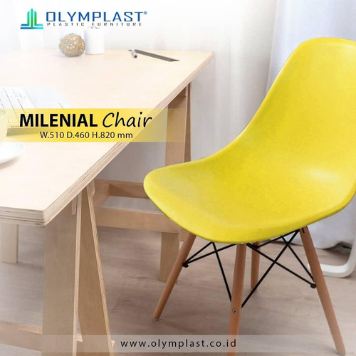 Olymplast Kursi Cafe Milenial Chair Bangku Sender Makan Plastik Resto