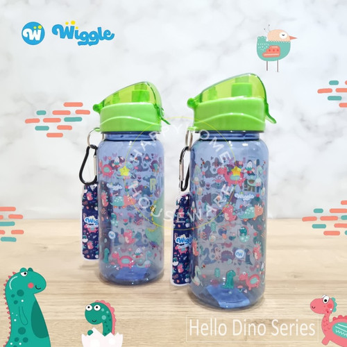 Technoplast Hello Dino Botol Minum Anak 670 ml Sport Water Bottle