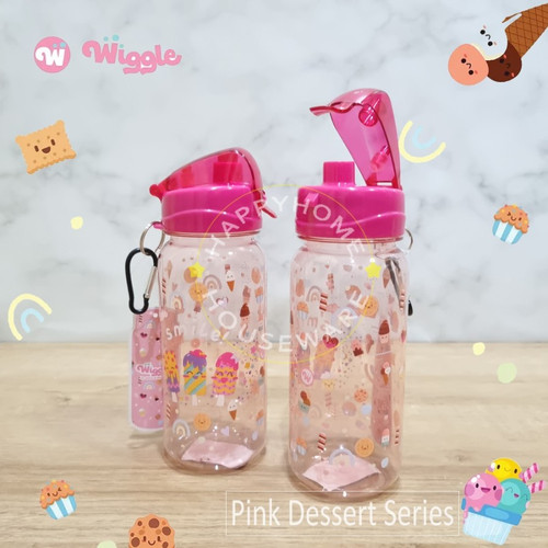 Technoplast Pink Dessert Botol Minum Anak 670 ml Sport Water Bottle