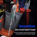 Aneng B12 Obeng Tespen with Indicator Dual LED Electric Screwdriver