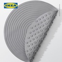 IKEA DOPPA Keset Shower Anti Slip Bulat Abu-Abu 46cm