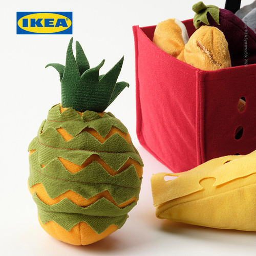 IKEA LATSAS Boneka Keranjang Belanja Set Isi 12pcs