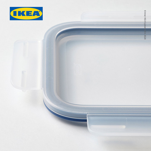 IKEA 365+ Tutup Tempat Makan Persegi Plastik