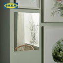 IKEA LOTS Cermin Kaca Minimalis 30x30 cm Isi 4pcs