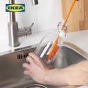 IKEA MEDELVAG Sikat Botol Orange Panjang 43cm