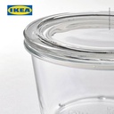 IKEA 365+ Tempat Makanan Tanpa Tutup Kaca Bulat 600mL