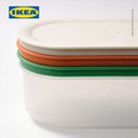 IKEA UPPFYLLD Parutan Dengan Wadah Set Isi 4pcs