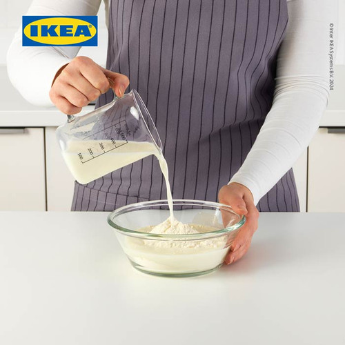 IKEA VARDAGEN Cangkir Ukur / Gelas Takar Kaca 0.5L