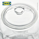 IKEA VARDAGEN Stoples Kaca Bulat 1.7L