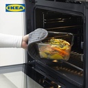 IKEA 365+ Tempat Makanan Tanpa Tutup Kaca Persegi Panjang 1.8L