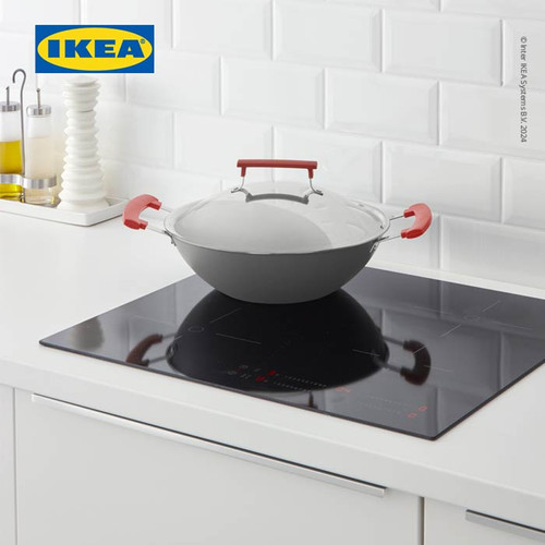 IKEA IDENTISK Wajan Dengan Penutup Stainless 32cm