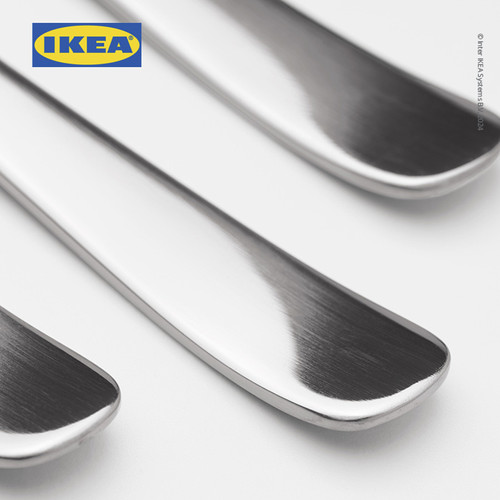 IKEA DRAGON Sendok Makan Baja Tahan Karat 17cm Set Isi 6pcs