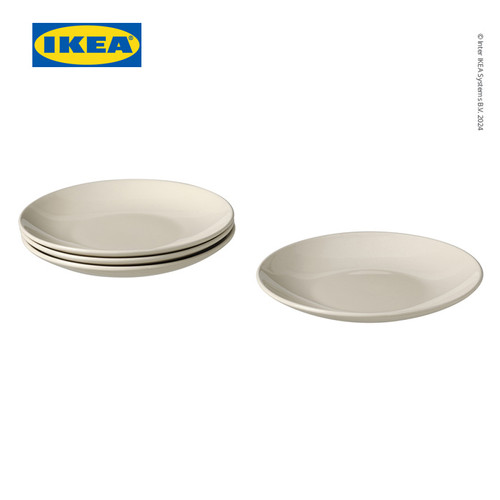 IKEA FARGKLAR Piring Makan Kecil 20cm Isi 4pcs