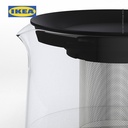 IKEA RIKLIG Teko Kopi dan Teh Bahan Kaca 1.5L