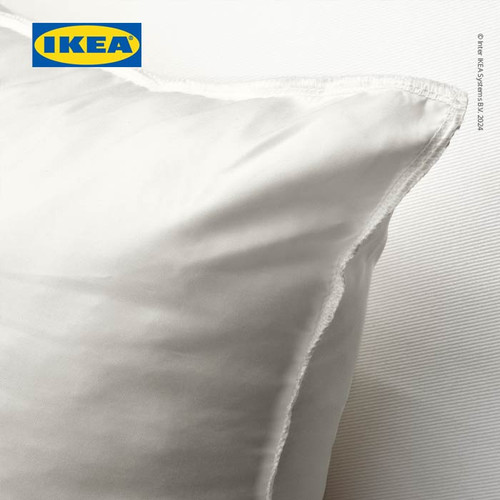 IKEA INNER Alas Bantal Kursi Keras Putih 50x50cm