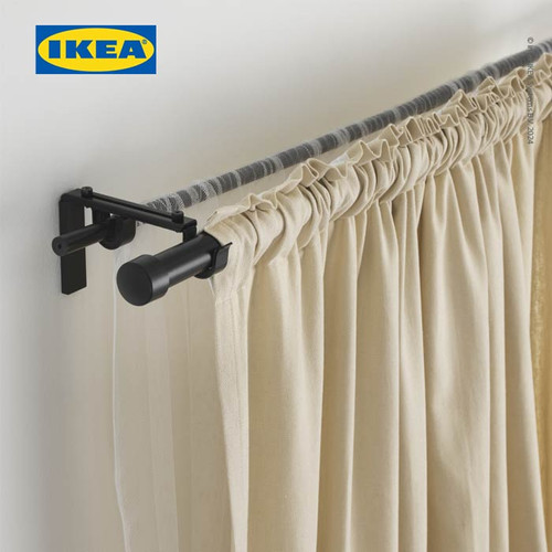 IKEA RACKA Batang Tirai Gorden/Jendela Adjustable 210-385cm