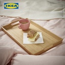 IKEA FRUKTSKAL Baki / Nampan Makanan Minuman dari Bambu 50x30 cm