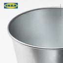 IKEA BINTJE Pot Tanaman Galvanis 9 cm