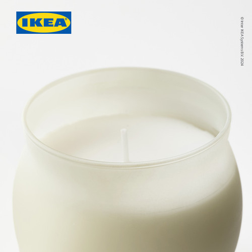 IKEA JAMLIK Lilin Beraroma Dalam Gelas Vanilla 50 jam