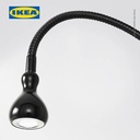 IKEA JANSJO Lampu USB LED Hitam 38cm