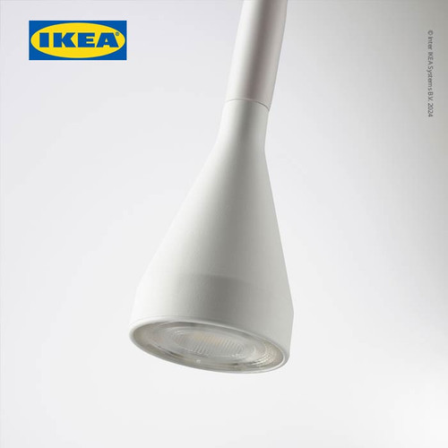 IKEA NAVLINGE Lampu Meja / Lampu Baca LED Putih