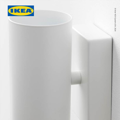 IKEA NYMANE Lampu Sorot Dinding Putih Minimalis