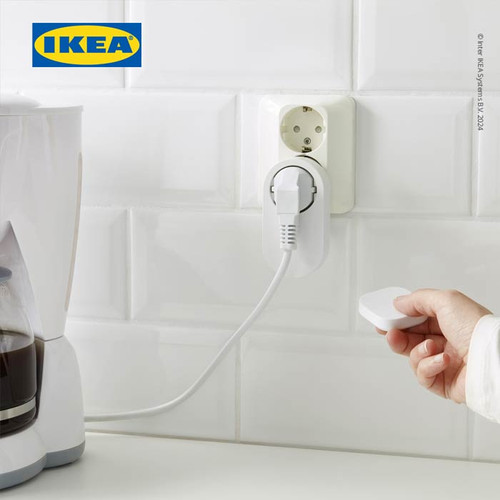 IKEA TRADFRI Stop Kontak Pintar Kit Dengan Kontrol