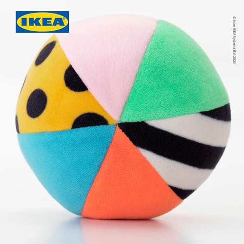 IKEA KLAPPA Boneka Bulat Aneka Warna 12 cm