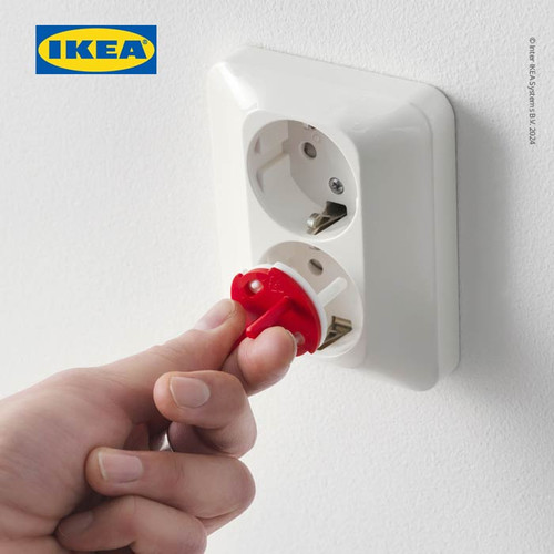 IKEA PATRULL Pengaman Stop Kontak / Steker Isi 12pcs