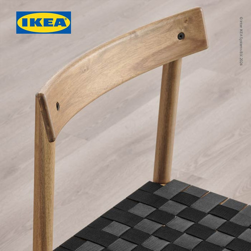 IKEA NACKANAS Kursi Makan Minimalis Akasia