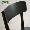 IKEA LISABO Kursi Makan Minimalis Hitam