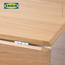 IKEA DANDERYD Meja Makan Dengan Daun Meja Lipat 74/134x80 cm