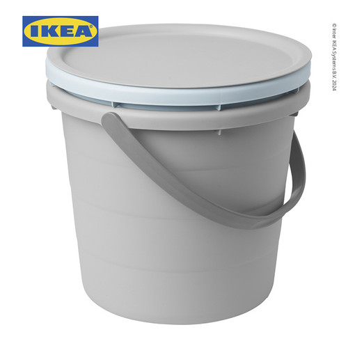 IKEA PEPPRIG Ember Dengan Penutup Set Isi 3pcs