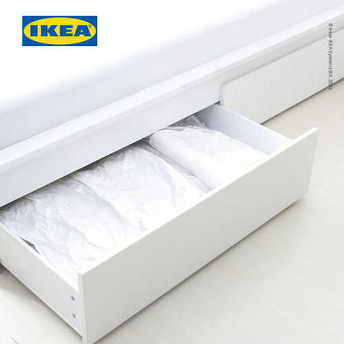 IKEA SPANTAD Kantong Vakum Gulung Abu-Abu Muda Set Isi 2pcs