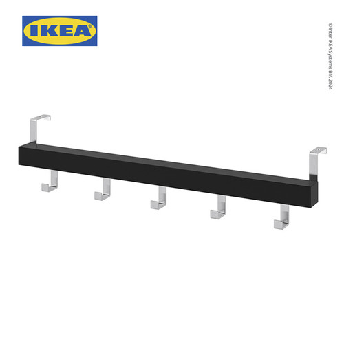 IKEA TJUSIG Gantungan Baju Belakang Pintu/Dinding 60cm