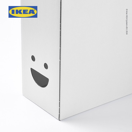 IKEA TJABBA File Majalah Minimalis Putih Isi 2pcs