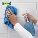 IKEA TISKEN Braket Gagang Hand Shower Dengan Plastik Hisap Putih