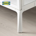 IKEA MILSBO Kabinet Pajangan Dengan Pintu Kaca Putih73x175 cm